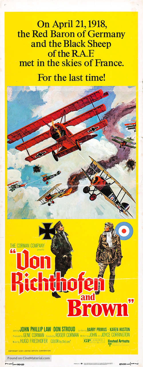Von Richthofen and Brown - Movie Poster