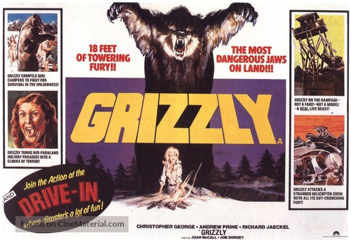 Grizzly - British Movie Poster