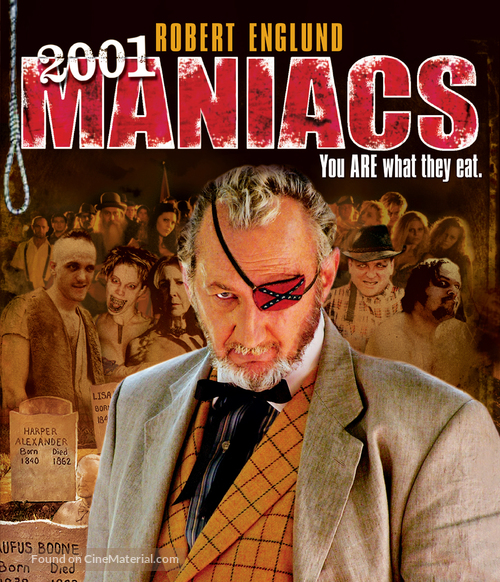 2001 Maniacs - Blu-Ray movie cover