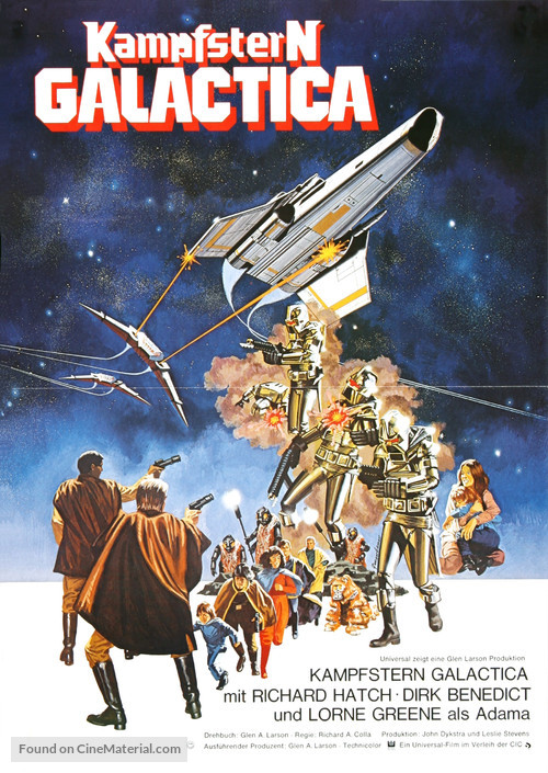 Battlestar Galactica - German Movie Poster