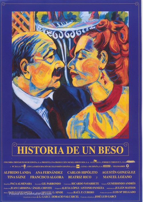 Historia de un beso - Spanish Movie Poster