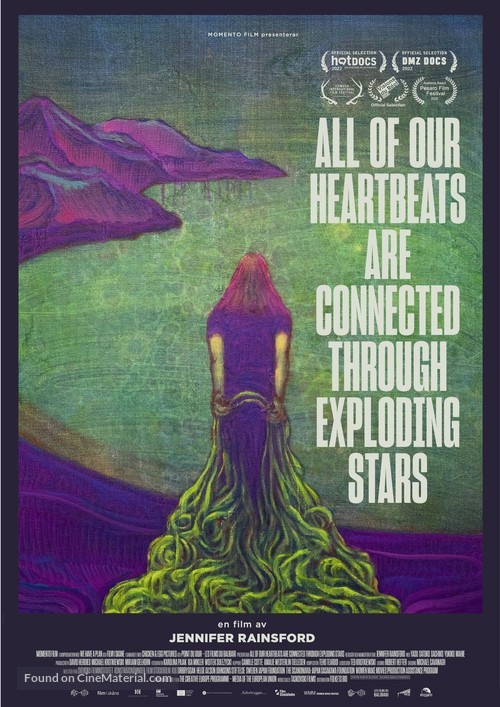 All of Our Heartbeats Are Connected Through Exploding Stars - Swedish Movie Poster