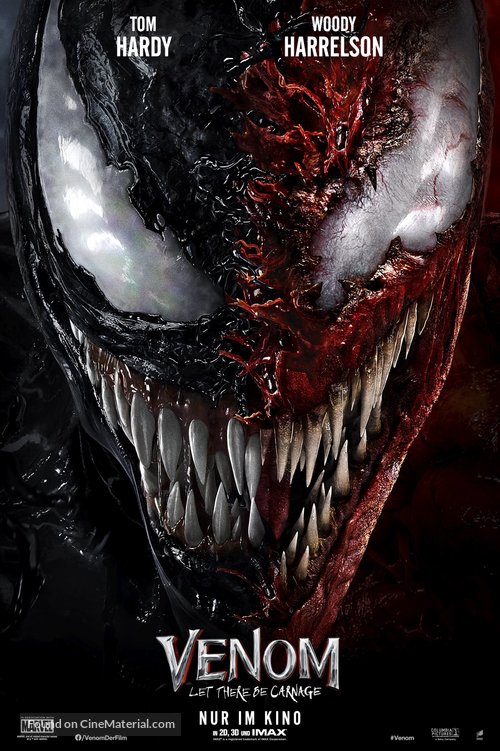 Venom: Let There Be Carnage - German Movie Poster