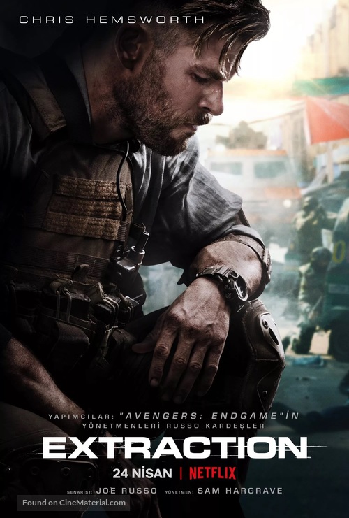 Extraction - Turkish Movie Poster