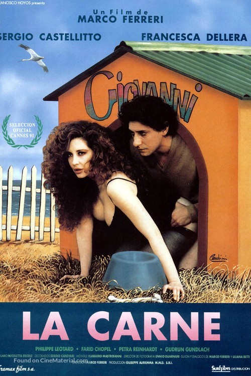 La carne - Spanish Movie Poster