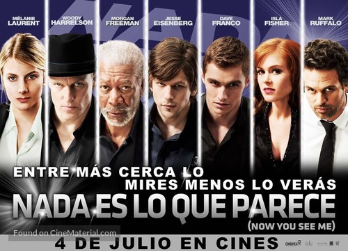 Now You See Me - Peruvian Movie Poster