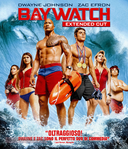 Baywatch - Italian Blu-Ray movie cover