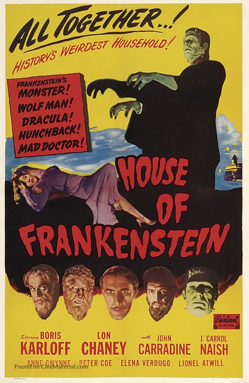 House of Frankenstein - Movie Poster