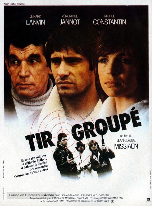 Tir group&eacute; - French Movie Poster