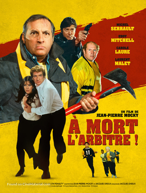 &Agrave; mort l&#039;arbitre - French Movie Poster