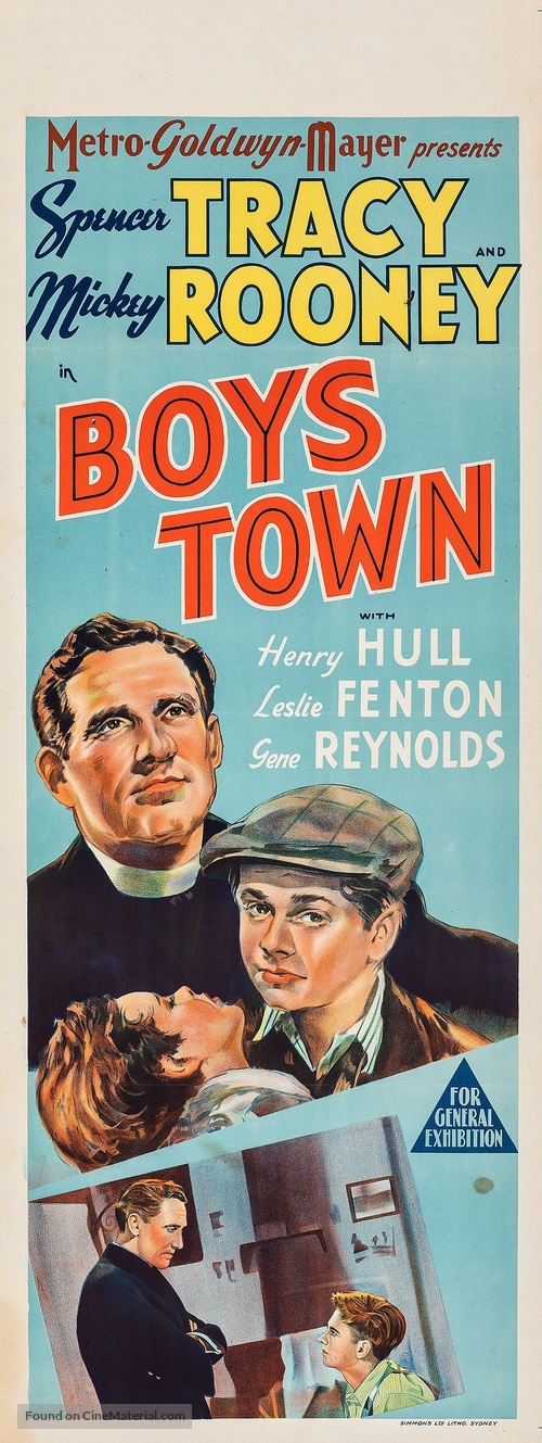 Boys Town - Australian Movie Poster