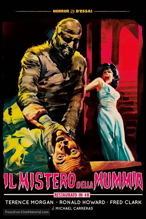 The Curse of the Mummy&#039;s Tomb - Italian DVD movie cover