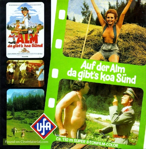 Auf der Alm, da gibt&#039;s koa S&uuml;nd&#039; - German Movie Cover