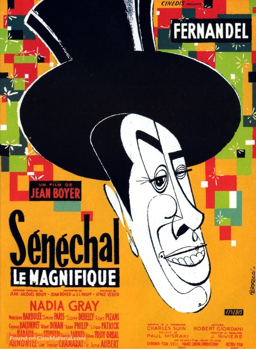 S&egrave;n&egrave;chal le magnifique - French Movie Poster