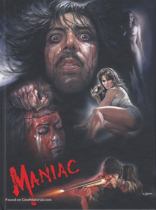 Maniac - German Blu-Ray movie cover