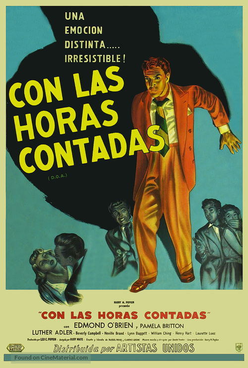 D.O.A. - Argentinian Movie Poster