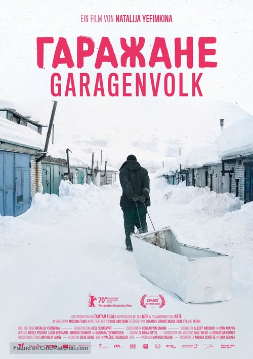 Garagenvolk - German Movie Poster
