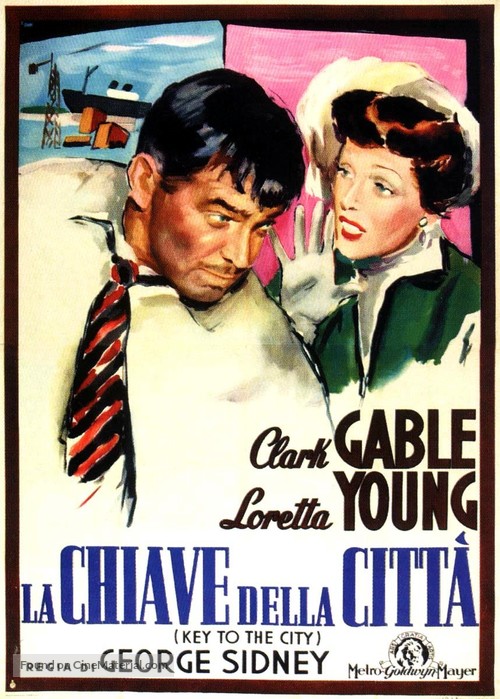 Key to the City - Italian Movie Poster