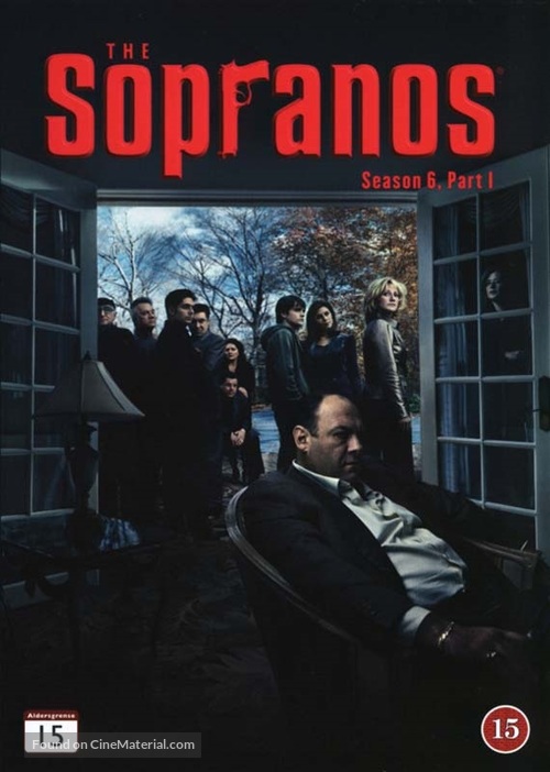 &quot;The Sopranos&quot; - Danish DVD movie cover