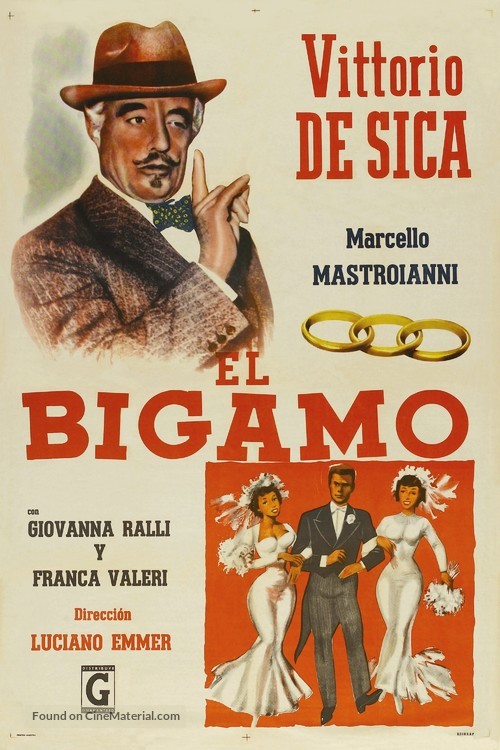 Bigamo, Il - Argentinian Movie Poster