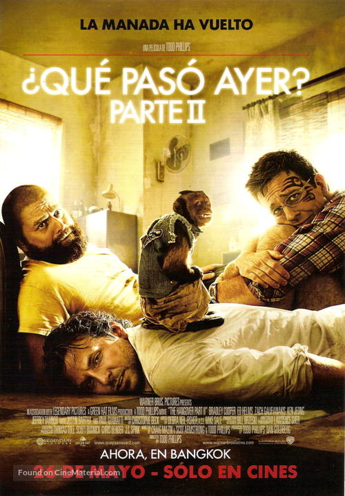 The Hangover Part II - Argentinian Movie Poster