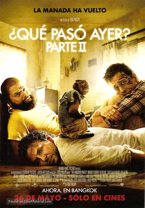 The Hangover Part II - Argentinian Movie Poster