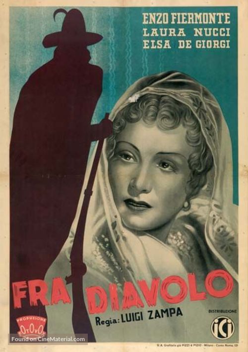 Fra&#039; Diavolo - Indian Movie Poster