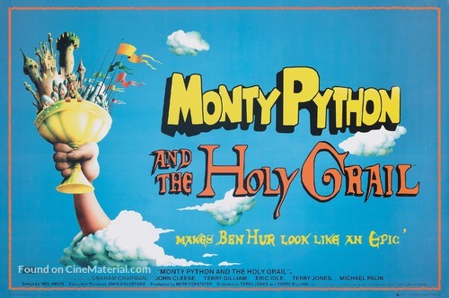 Monty Python and the Holy Grail - British Movie Poster