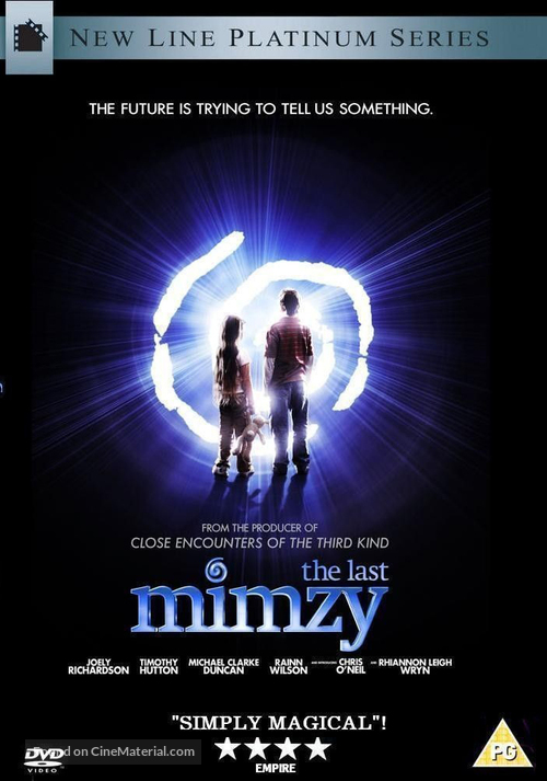 The Last Mimzy - British DVD movie cover