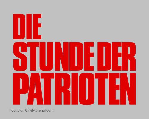 Patriot Games - German Logo
