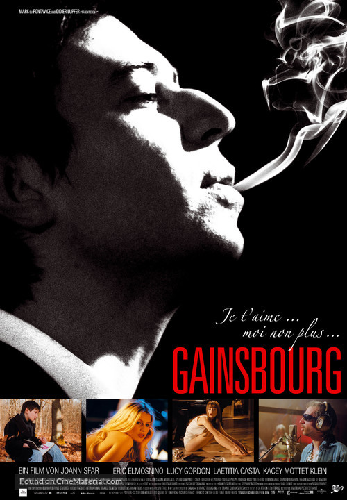 Gainsbourg (Vie h&eacute;ro&iuml;que) - Swiss Movie Poster