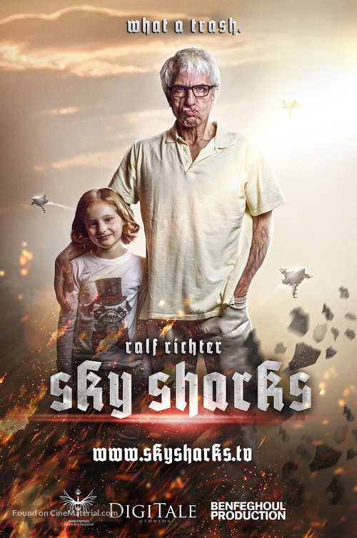 Sky Sharks - German Movie Poster