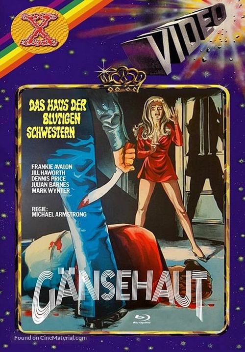 The Haunted House of Horror - German Blu-Ray movie cover