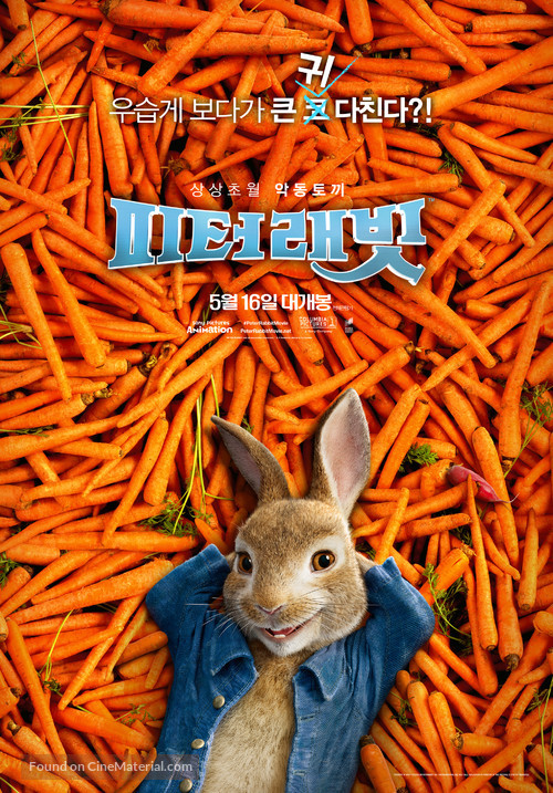 Peter Rabbit - South Korean Movie Poster