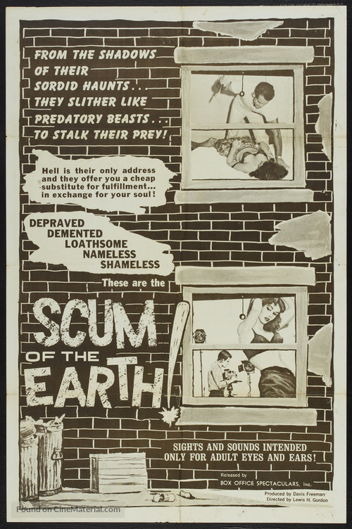 Scum of the Earth - Movie Poster