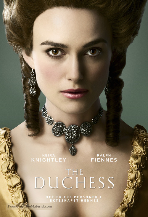 The Duchess - Norwegian Movie Poster