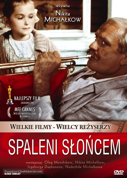 Utomlyonnye solntsem - Polish DVD movie cover