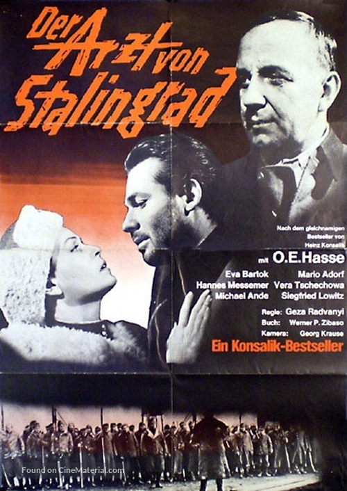 Der Arzt von Stalingrad - German Movie Poster