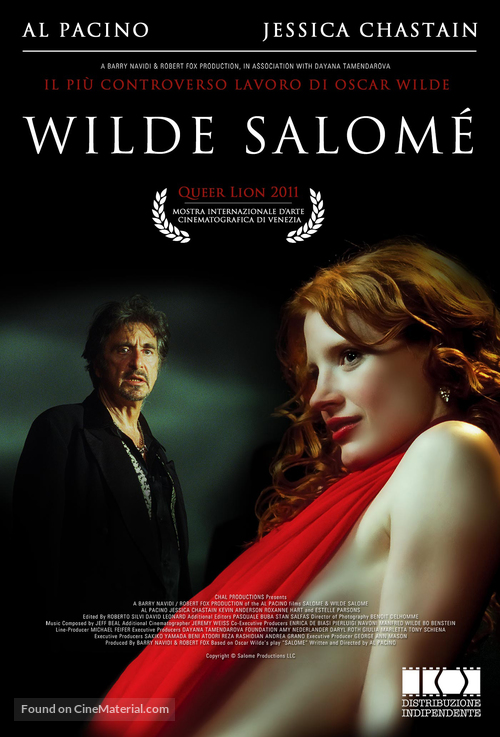 Wilde Salome - Italian Movie Poster