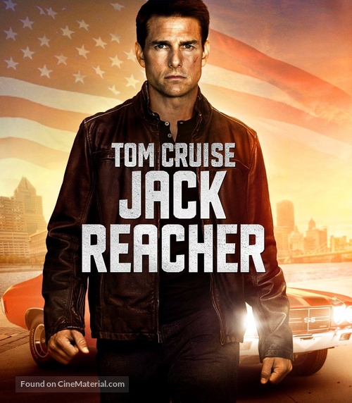 Jack Reacher - Blu-Ray movie cover