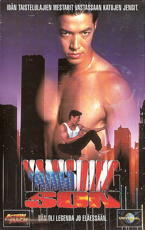 Vanishing Son - Finnish VHS movie cover