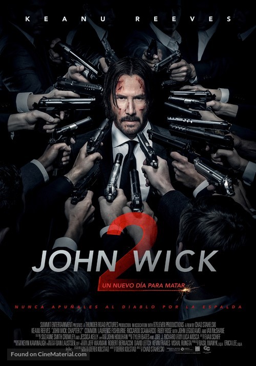John Wick: Chapter Two - Colombian Movie Poster
