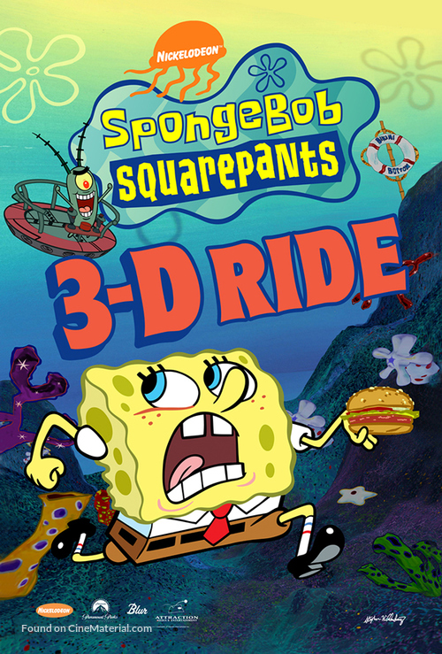 SpongeBob SquarePants 4-D: Ride - Movie Poster