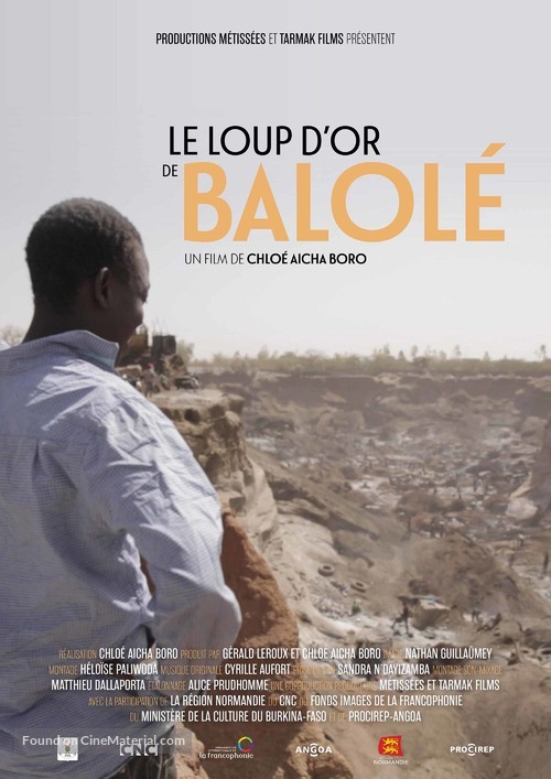 Le Loup d&#039;Or de Balol&eacute; - French Movie Poster