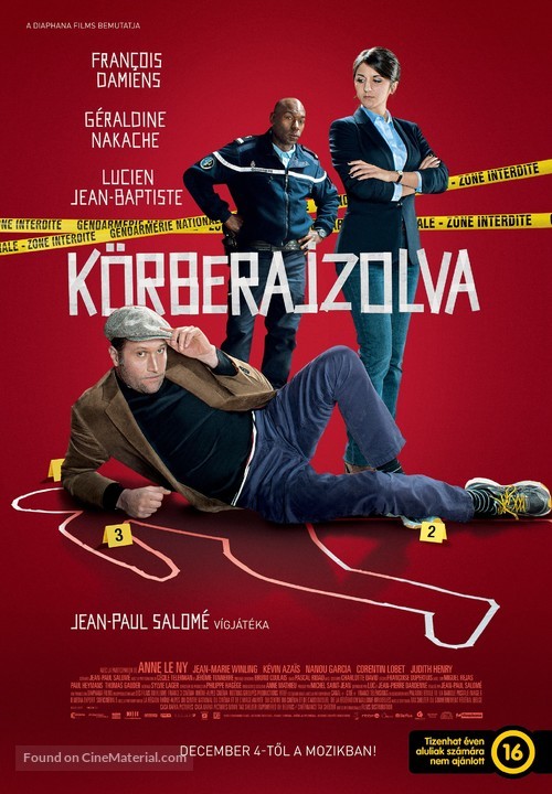 Je fais le mort - Hungarian Movie Poster