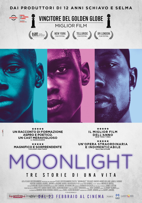 Moonlight - Italian Movie Poster