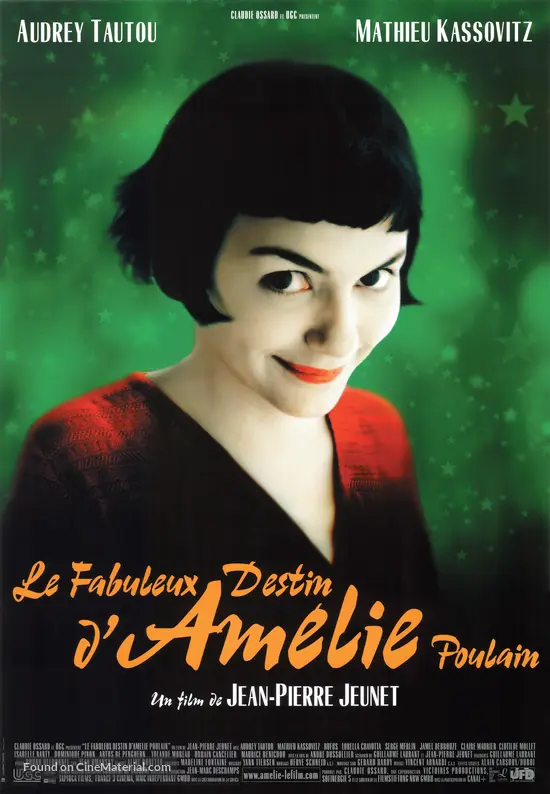 Le fabuleux destin d&#039;Am&eacute;lie Poulain - French Movie Poster