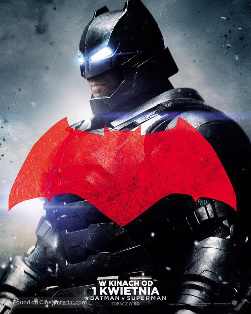 Batman v Superman: Dawn of Justice - Polish Movie Poster