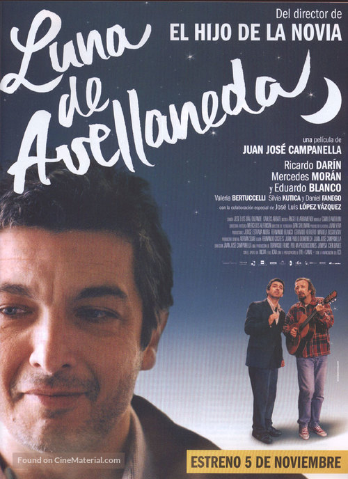 Luna de Avellaneda - Spanish poster