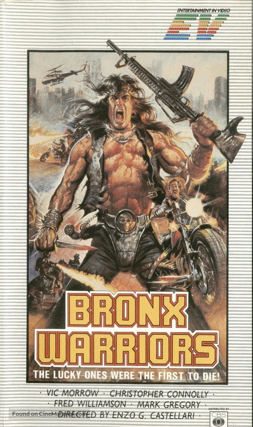 1990: I guerrieri del Bronx - VHS movie cover